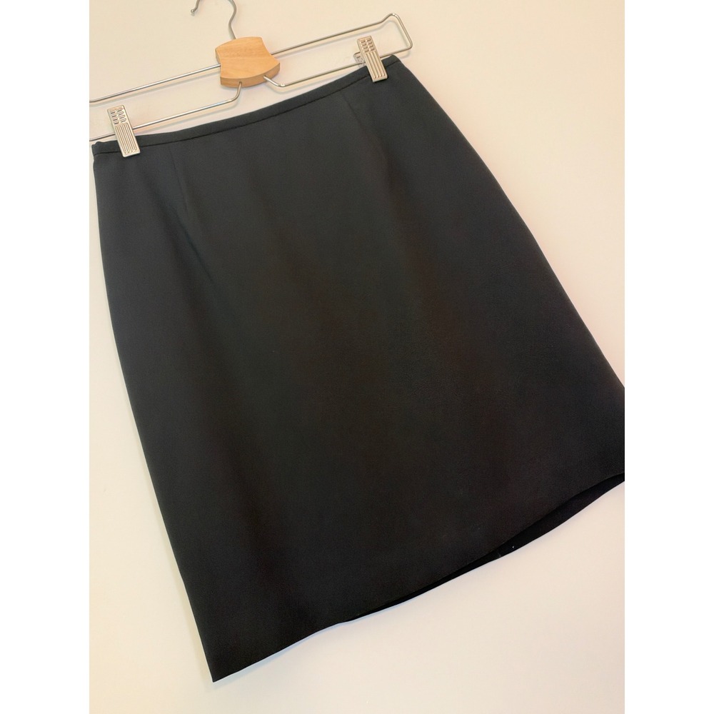 INC International Concepts Pencil Skirt Womens 4 Black Minimalist Career